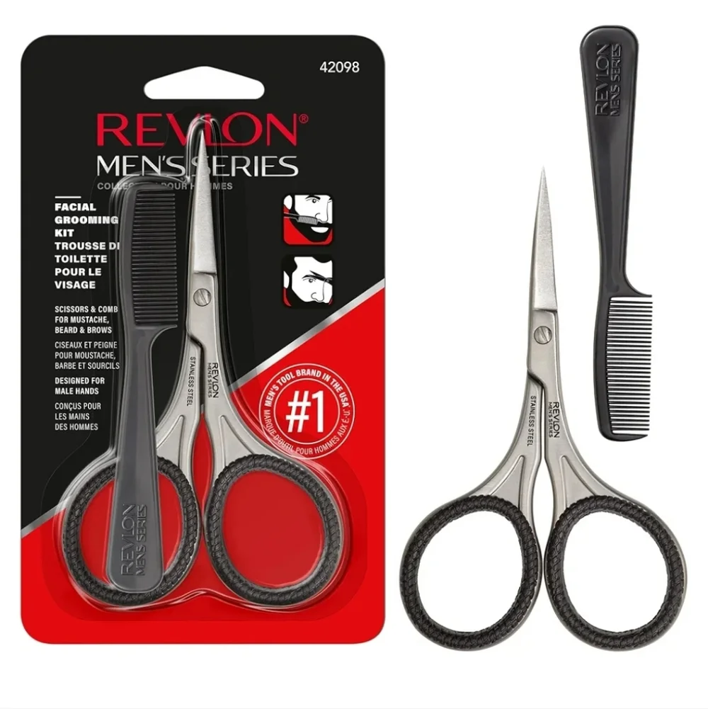 Revlon Men's Series Scissors and Isaac Mizrahi Cuticle Nipper Set